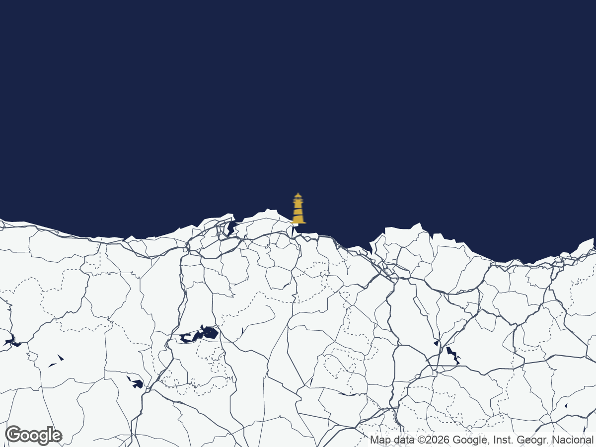 Carte — phare de punta del Caballo