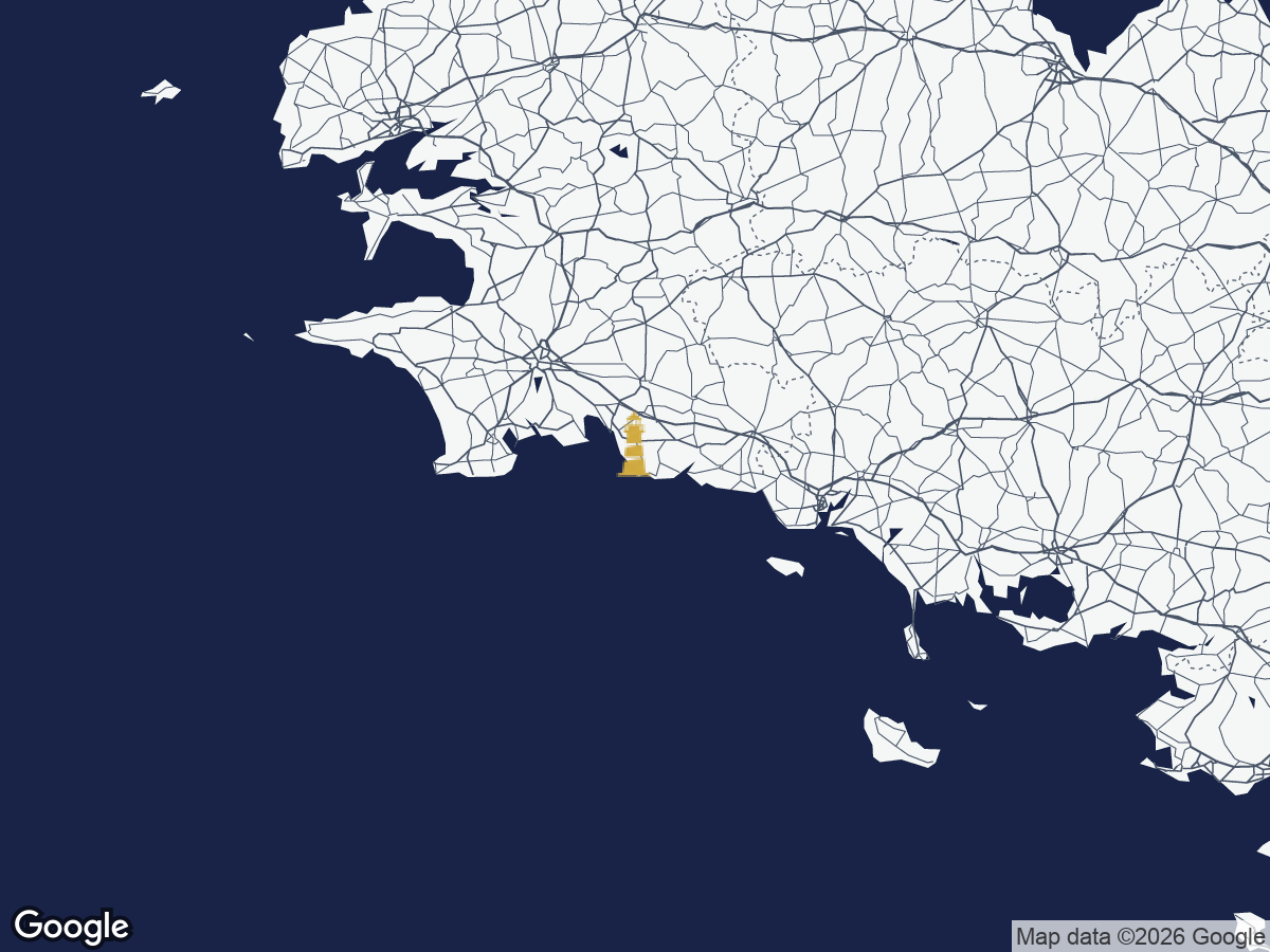 Carte — Phare de Trévignon